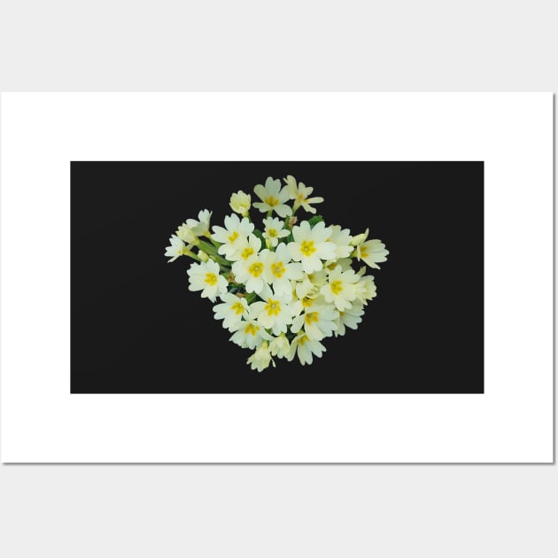 Yellow Primrose Bouquet Wall Art by DesignMore21